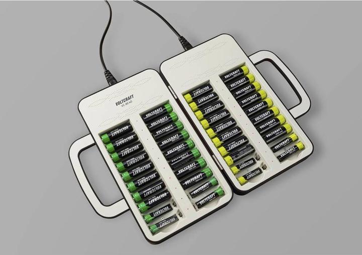 Actual product image Voltcraft Round cell charger NiMH Mignon (AA), Micro (AAA) (1 pcs., AAA, AA, Chargers without battery)