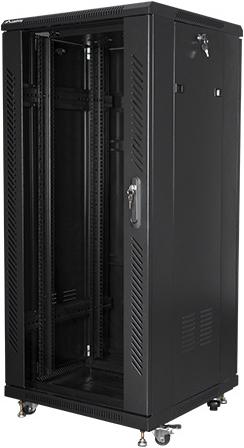 Immagine prodotto Lanberg FF01-6627-12B Rack 27U Freestanding Rack (27 HE, Rack da 19 pollici)