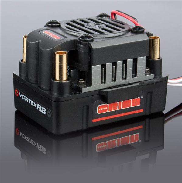 Team Orion Vortex R8 S Brushless ESC (130A, 2-4S)
