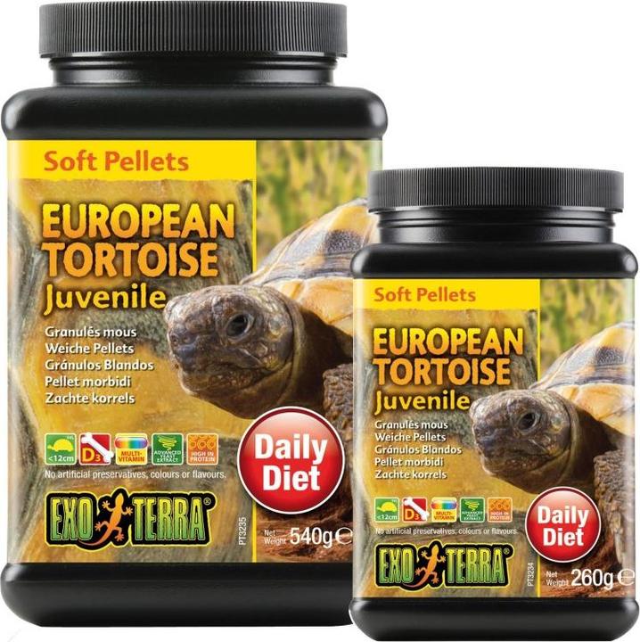 Actual product image Exo Terra European Tortoise Juvenile (1 x, 0.26 kg)