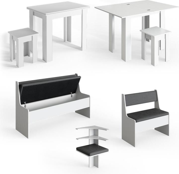 Produktbild Vicco Roman mit Tisch (120 x 120 x 45 cm)