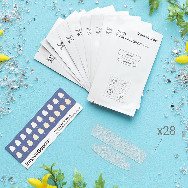 Actual product image InnovaGoods Tooth whitening strips Wripes (Strips)