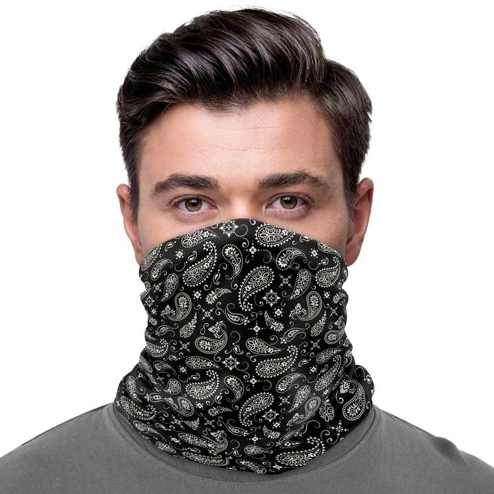 Actual product image Maskworld Schlauchschal Bandana schwarz