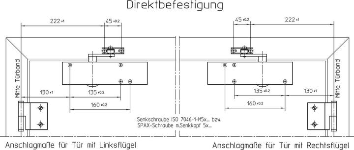 Produktbild Geze Türschliesser TS 2000 NV, EN 2-4, Gestänge mit Feststellung, silber