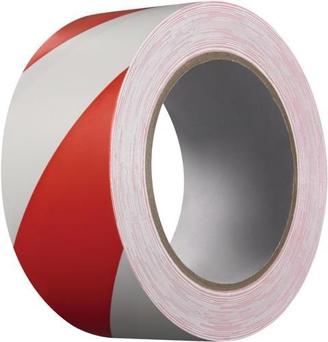 Produktbild Kip Warnband Extra 339 PVC rot/weiss L.33m B.50mm Rl.