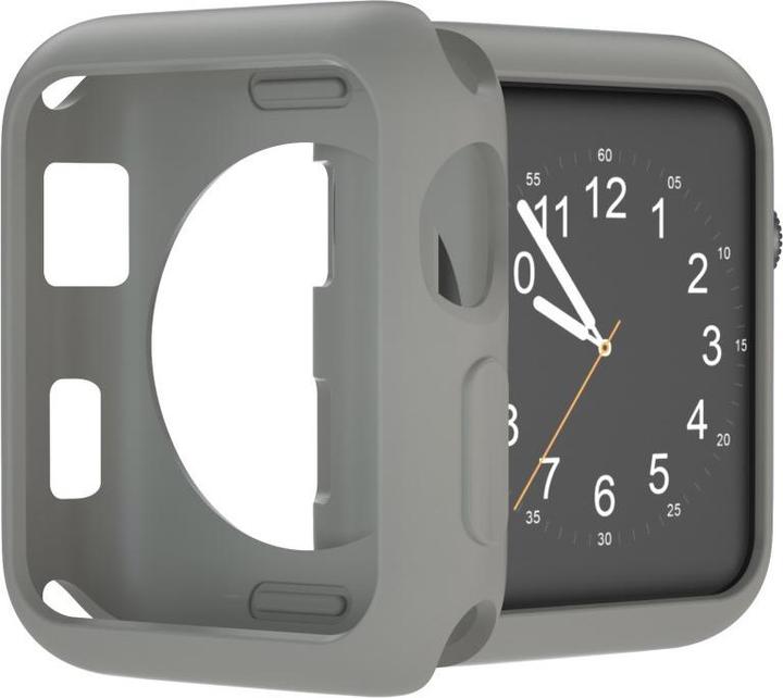 Image du produit Cover-Discount Apple Watch 38mm - Etui de protection en caoutchouc gris
