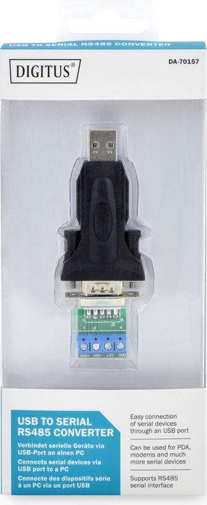 Produktbild Digitus USB 2.0 zu seriell Konverter (USB 2.0)