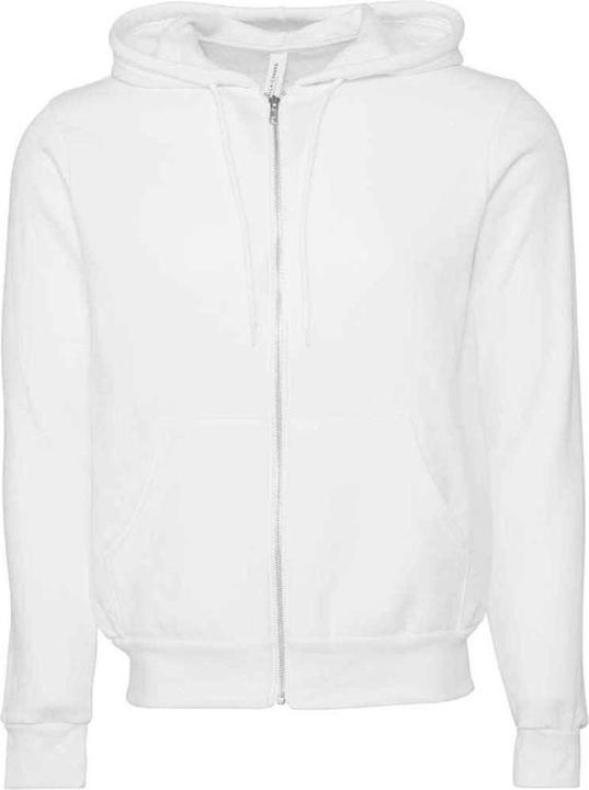 Produktbild Bella Canvas Hoodie mit durchgehendem Reissverschluss (XS)
