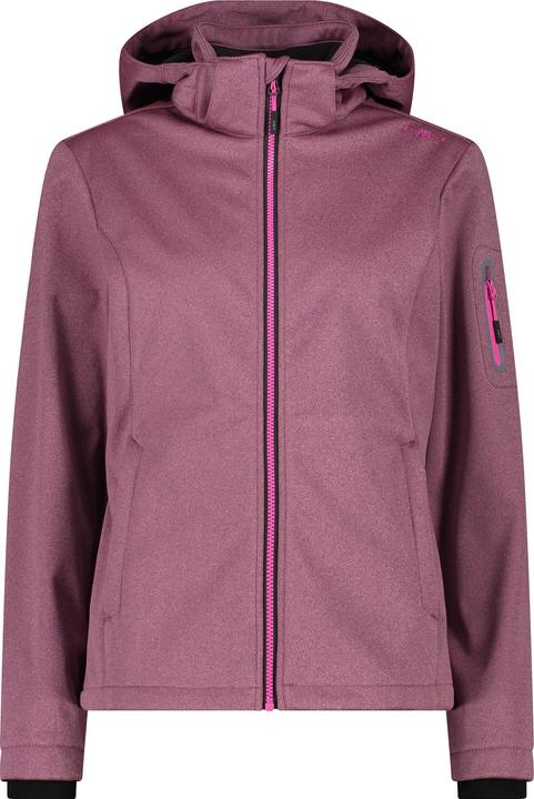 Produktbild CMP Campagnolo Women's Jacket Zip Hood Melange Softshell (46)