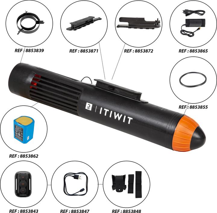 Actual product image Itiwit ELECTRIC ASSIST Kayak / SUP 343462