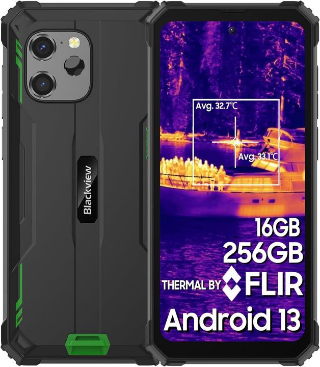 Image du produit Blackview BV8900 (256 Go, Vert, 6.50", Double SIM, 5 Mpx, 4G)