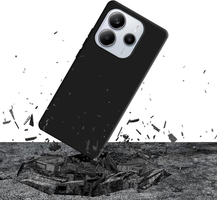 Immagine prodotto 3MK Silicone Case for Xiaomi Redmi Note 14 5G - black (Xiaomi Redmi Note 14 5G)