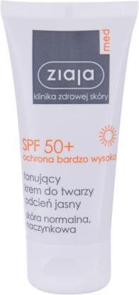 Ziaja Protective Tinted (Sonnencreme Gesicht, SPF 50, 50 ml)