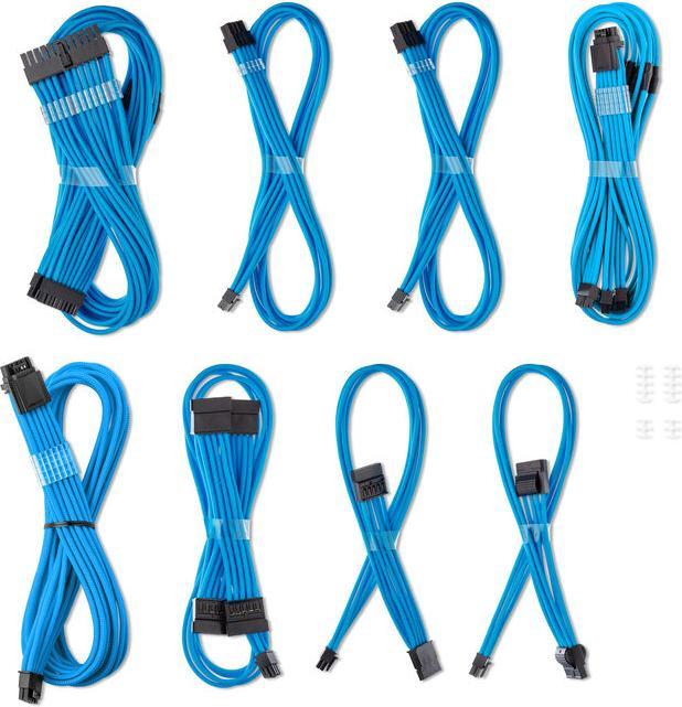 Image du produit CableMod C-Series Pro ModMesh Sleeved 12V-2x6 12VHPWR Dual StealthSense Cable Kit for Corsair RMi, R