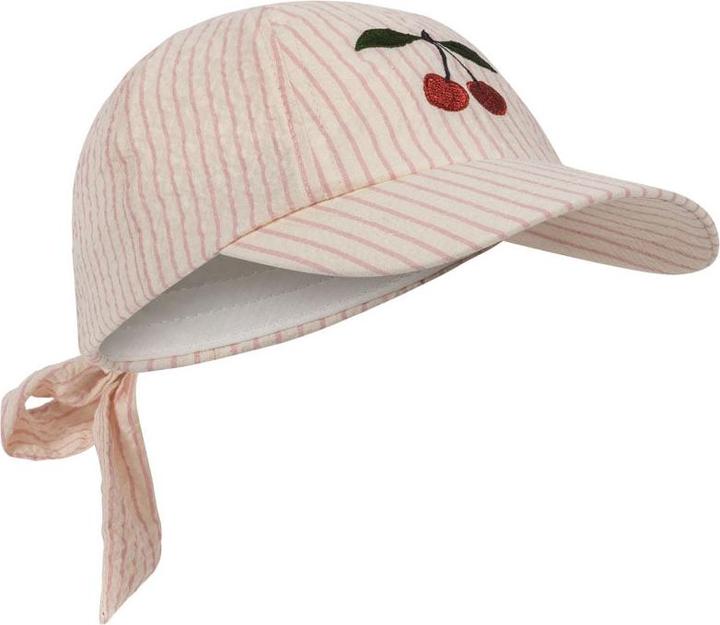 Produktbild Konges Slojd Ellie SchleifenCap Peony Stripe