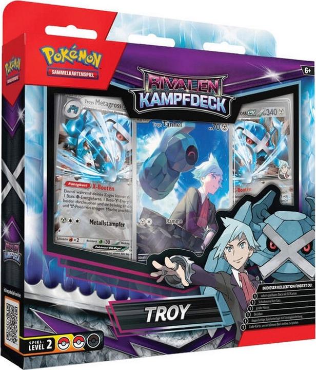 Actual product image Pokémon P-FR Combat Rivalité Rosemary/Pierre (French, Deck)