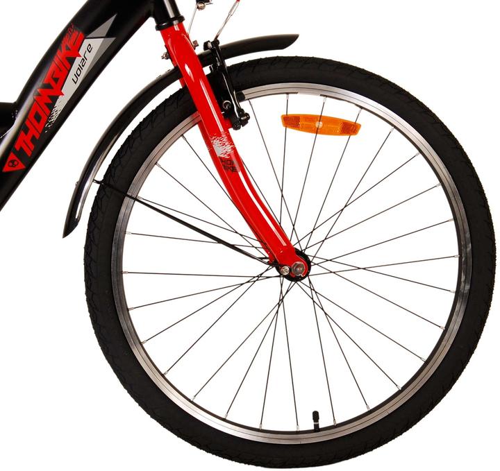 Actual product image Volare Thombike Kinderfiets - Jongens - 24 inch - Zwart Rood (24")