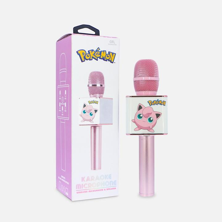 Image du produit OTL Microphone Pokémon Jigglypuff Karaoké Rose