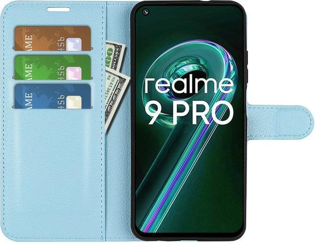 Produktbild MU Classic Litchi Leder Bookcover Series (Realme 9 Pro)