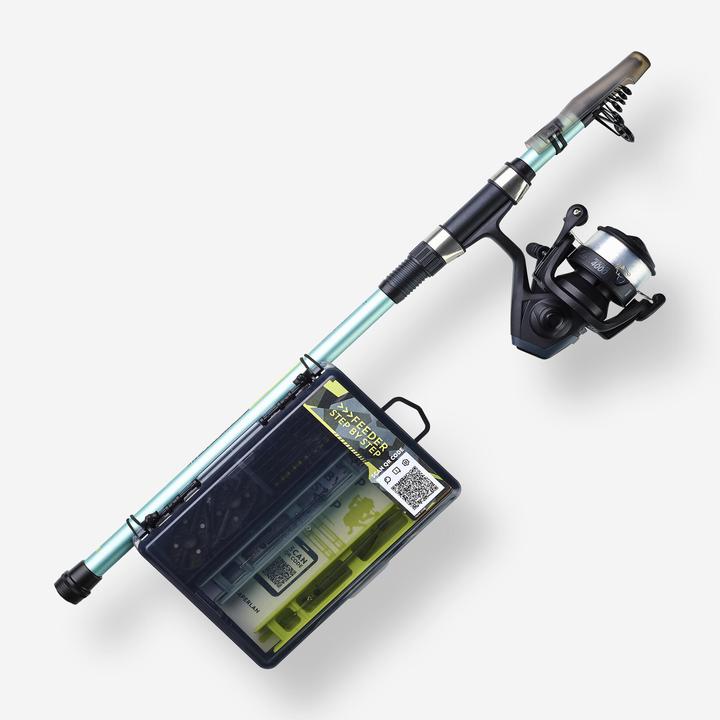 Image du produit Caperlan SET SENSITIV 100 (Canne à mouche, Kit de pêche, 240 cm)