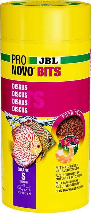 Image du produit JBL Aquaristik und Terraristik ProNovo BITS GRANO S 1000ml (Disques, 1000 ml)