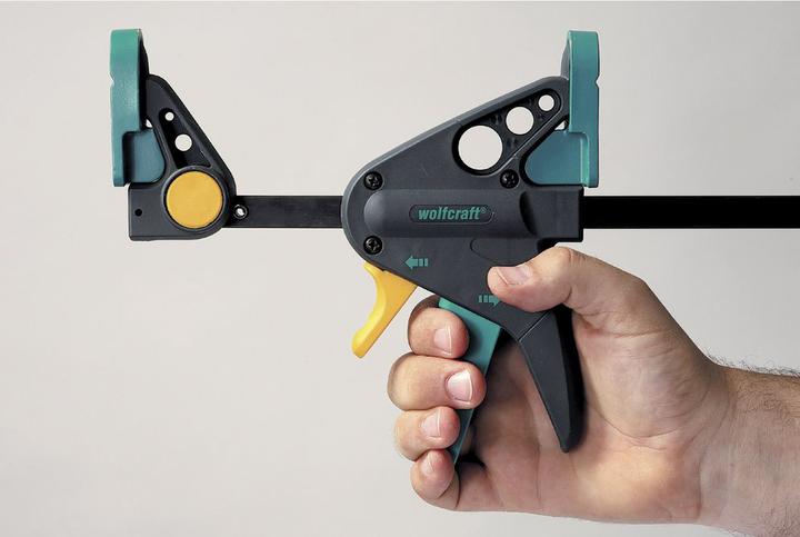 Actual product image wolfcraft wolfcraft 1 EHZ - Einhandzwinge PRO 65/300mm (300 mm)
