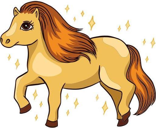 Produktbild Bügelbilder Bügelbild Pony (1 x)