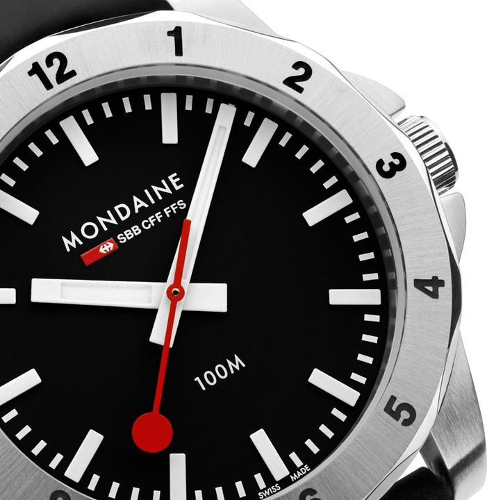 Produktbild Mondaine MSN.42120.RB Numeri (Swiss Made, 42 mm)