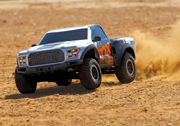 Produktbild Traxxas SC.TRUCK F-150 RAPTOR 1:10 2WD EP RTR FOX BL-2s BRUSHLESS OHNE LadegerÃ¤t und OHNE Akku (RTR Ready-to-Run)