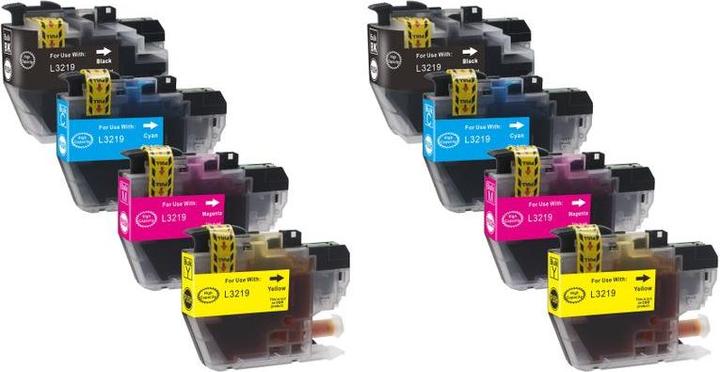 Actual product image Hermex Compatible Brother MFC-J 5335DW XXL Replacement Ink Cartridges (M, FC, Y, C)