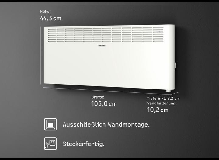 Actual product image Stiebel Eltron STIE Wall-mounted unit (3000 W)
