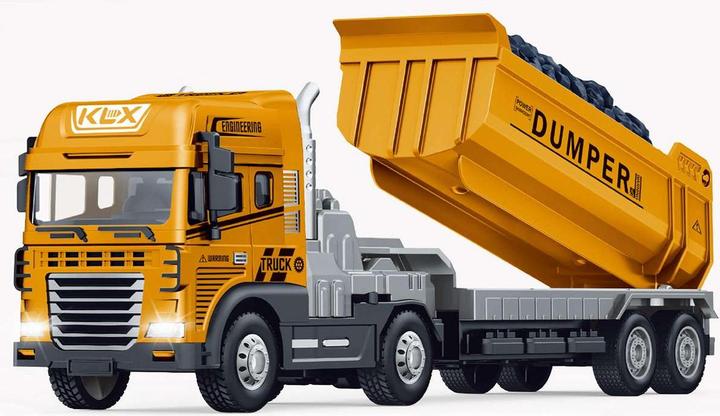 Produktbild Toymax Die-cast truck w/dumper, friction, light & sound