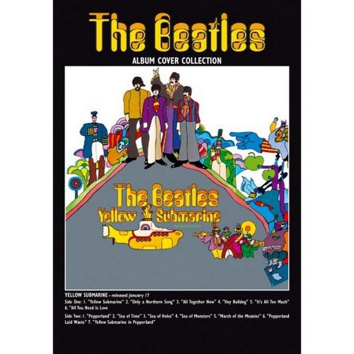 Actual product image The Beatles Yellow Submarine Album Cover Postcard