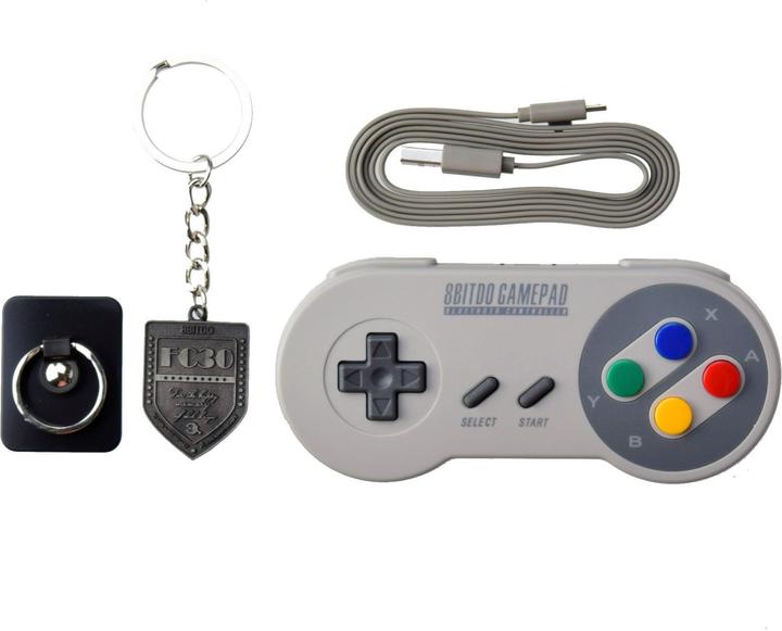 Actual product image 8bitdo SFC30 Bluetooth Controller (Mac, PC)