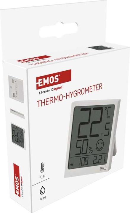 Productafbeelding Emos Digitales Thermometer mit Hygrometer E0522