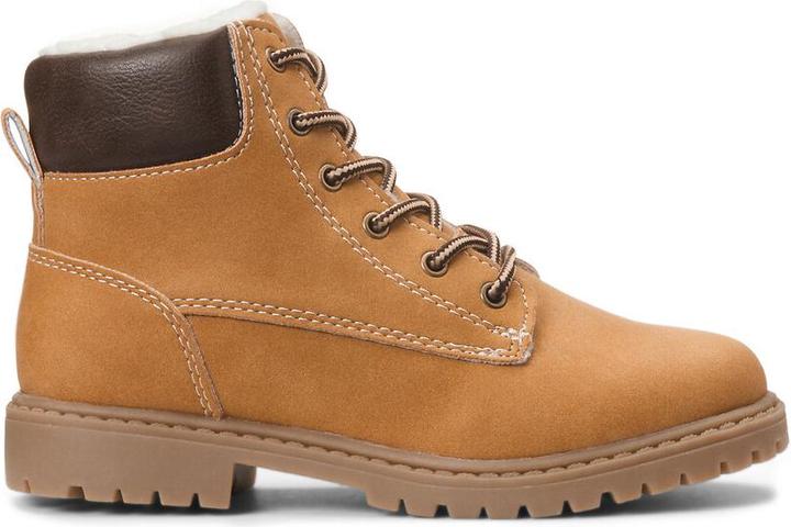 La Redoute Collections Gefütterte Boots mit Schnürung und Reissverschluss