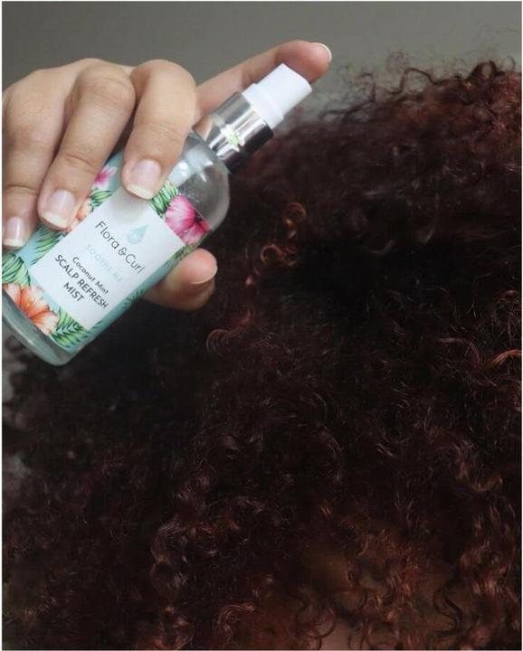 Immagine prodotto Flora & Curl SOOTHE ME nebbia rinfrescante per il cuoio capelluto alla menta di cocco 100 ml (100 ml)
