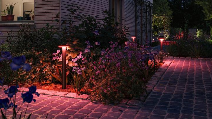 Actual product image Paulmann Bollard light Plate (420 lm, IP44)