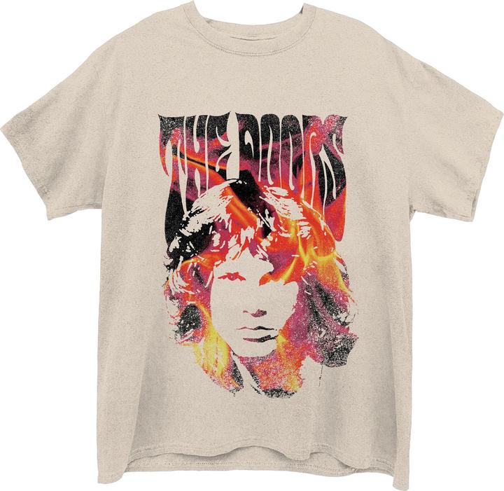 Actual product image The  Doors Jim Face Fire (M)