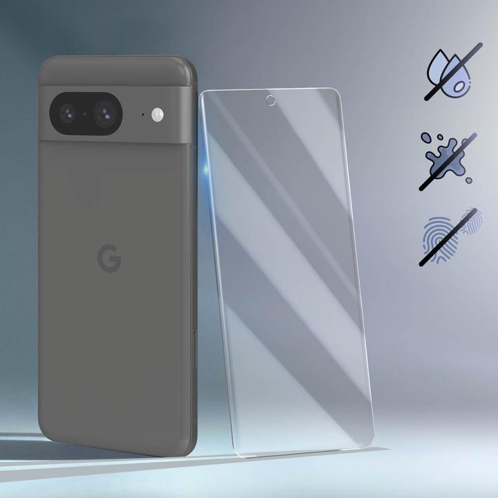 Produktbild Bigben Glas Schutzfolie, Bildschirmschutz (1 Stück, Google Pixel 8)