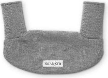 BabyBjörn bavoir pour Harmony, jersey, gris clair