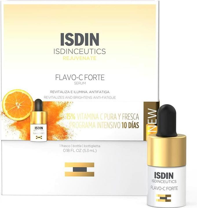 Actual product image Isdin Isdinceutics Flavo-C Forte Intensive Facial Serum with 15% Vitamin C 5.30ml (5.30 ml)