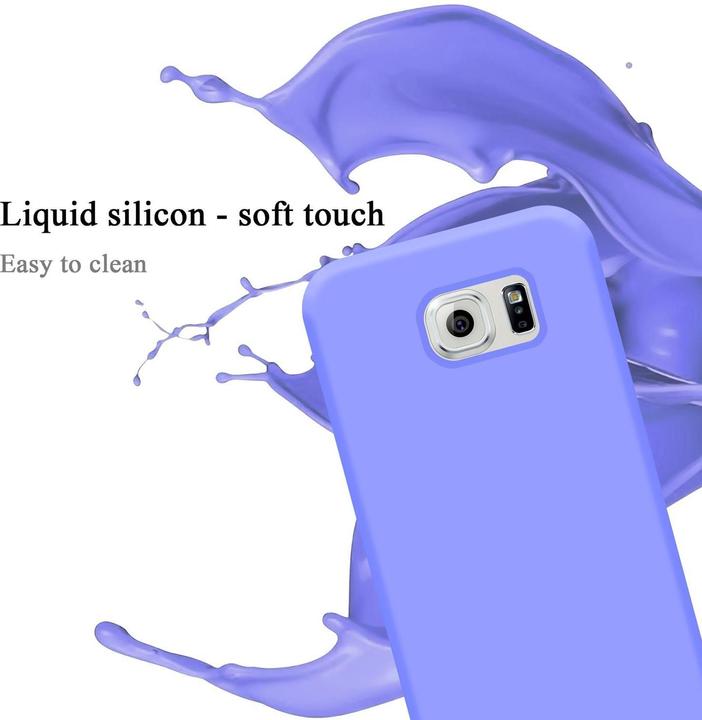 Productafbeelding Cadorabo TPU Liquid Silicone Case Cover (Samsung Galaxy S6)