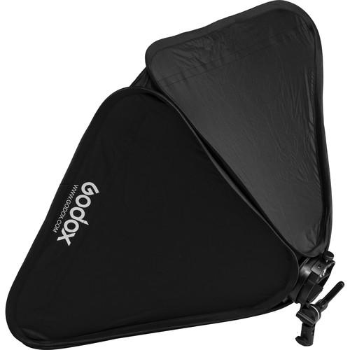 Produktbild Godox S2 type Bracket Bowens + Softbox 80x80cm + Grid (Blitzgerät Ersatzteile)