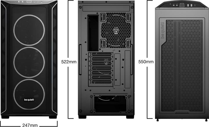 Immagine prodotto be quiet! Shadow Base 800 FX (Mini-ITX, mATX, ATX, E-ATX)