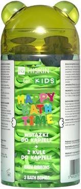 Actual product image Hiskin Kids Happy Bath Time Set With Bath Bombs And 2 Bath Balls (Bath bombs)