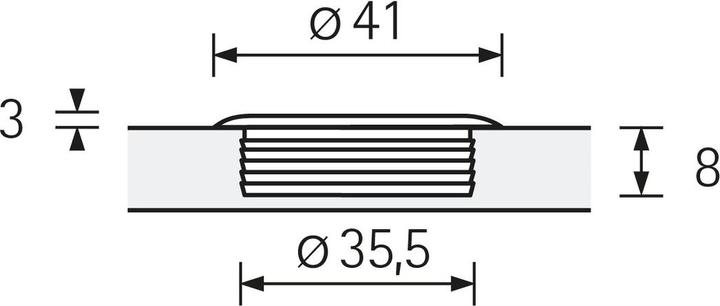 Produktbild Hettich Muschelgriffe