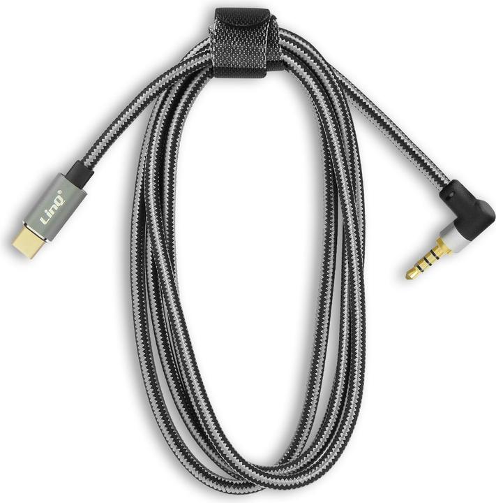 LinQ USB-C / 4-pin 3.5mm jack cable (1.50 m, USB)