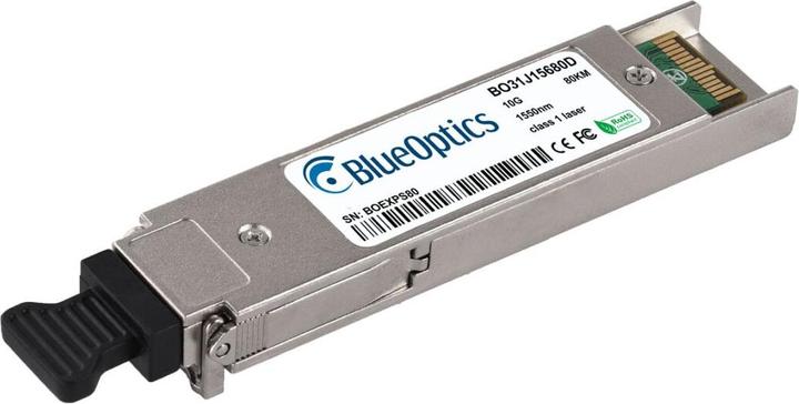Actual product image BlueOptics HPE X130 JD107A compatible XFP BO31J15680D