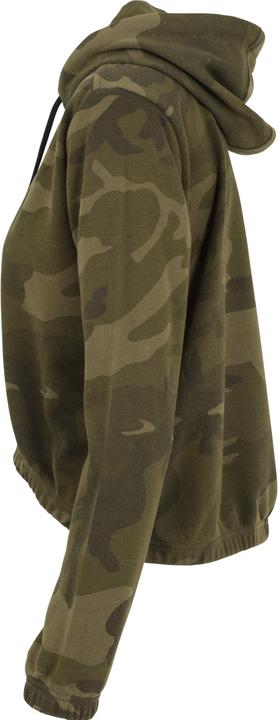 Actual product image Urban Classics Ladies Camo Cropped Hoody (M)